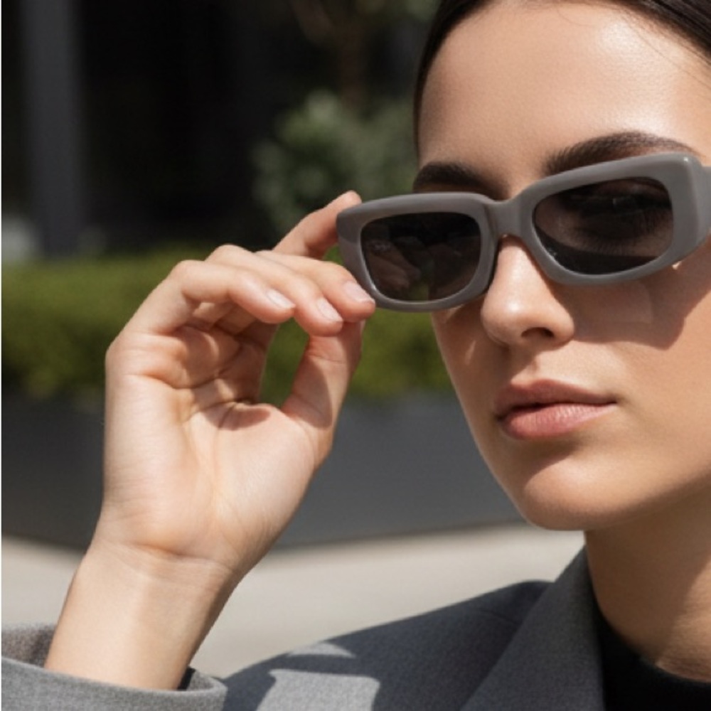 Brand new The Attico X Linda Farrow mini marfa sunglasses